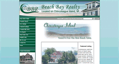 Desktop Screenshot of beachbayrealty.com