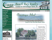 Tablet Screenshot of beachbayrealty.com